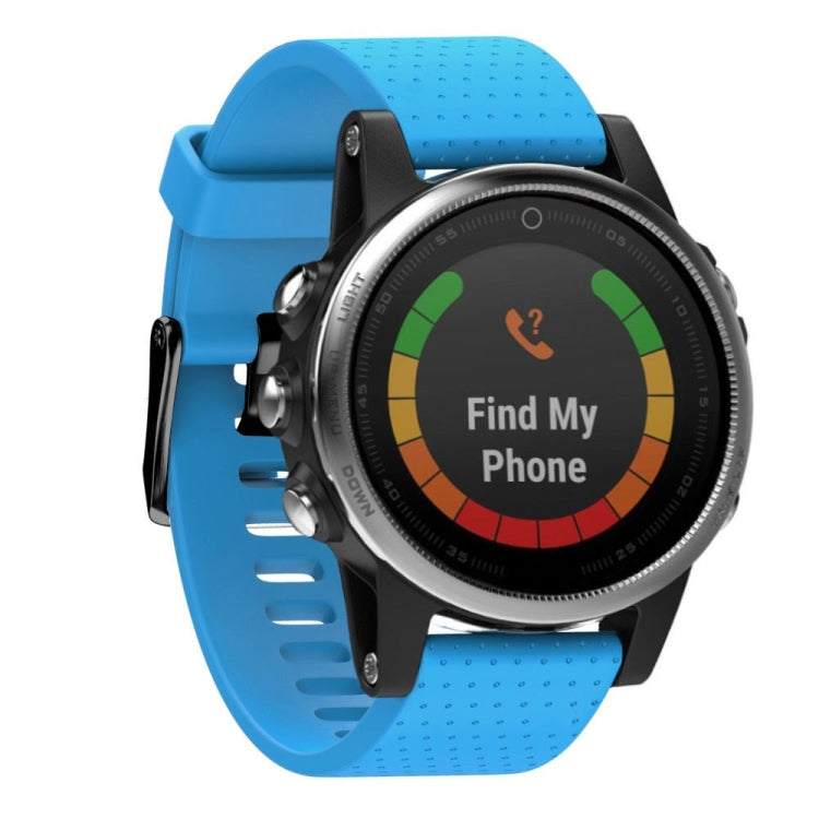 Cinturino in silicone rimovibile per Garmin Fenix 5S 20 mm