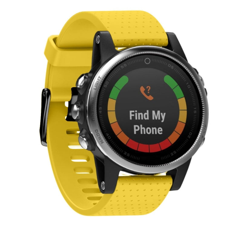Cinturino in silicone rimovibile per Garmin Fenix 5S 20 mm