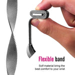 Cinturino magnetico in acciaio per Fitbit Alta 130-170 mm