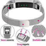 Cinturino magnetico in acciaio per Fitbit Alta grande