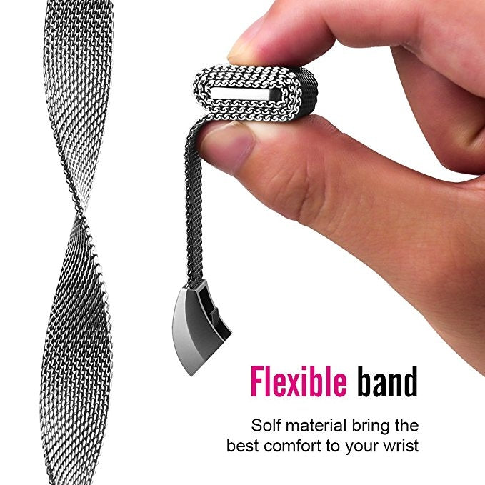 Cinturino magnetico in acciaio per Fitbit Alta grande