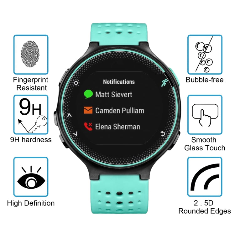 Pellicola vetro temperato per Garmin Forerunner 235 0,2 mm