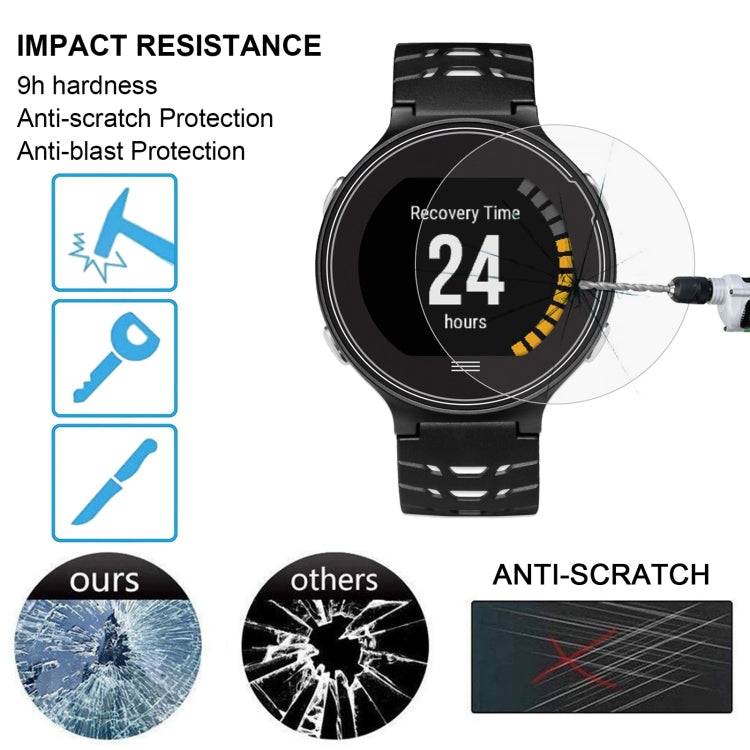 Pellicola vetro temperato per Garmin Forerunner 630 9H 0,2mm
