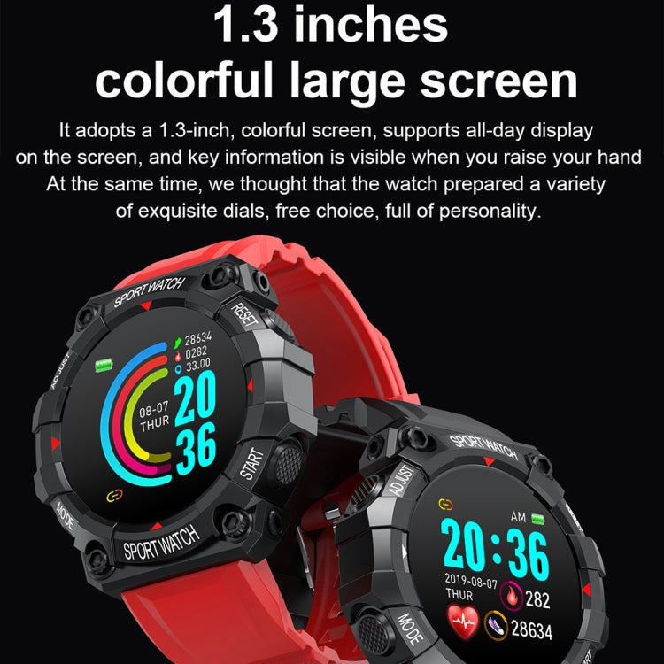 Smartwatch sportivo FD68 con schermo 1,3" e monitoraggio salute