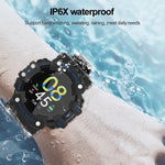 Smartwatch sportivo impermeabile IP68 con schermo TFT 1,28"