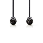 Cavo maschio DIN a 5 pin 2.0 m nero