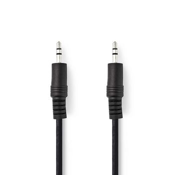 Cavo audio stereo maschio 3,5 mm 50 cm nero