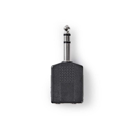 Adattatore audio stereo Nedis 6,35 mm maschio a 2 femmine