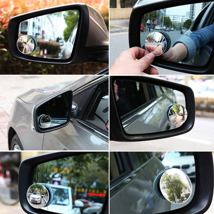 Specchietto grandangolare punto cieco auto diametro 5,3 cm