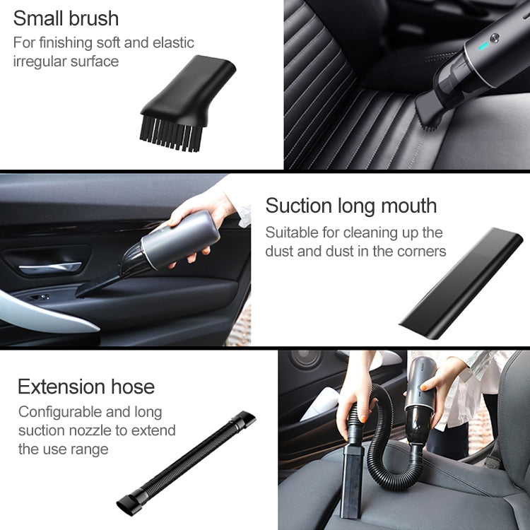 Aspirapolvere portatile senza fili 90W per auto e casa