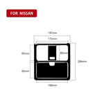 Adesivo decorativo luce lettura per Nissan 350Z 2003-2009