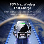Yesido C197 supporto auto con ricarica wireless 15W