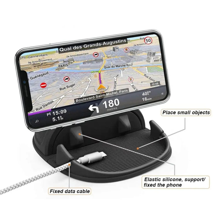 Supporto telefono per console centrale auto con angolo ergonomico