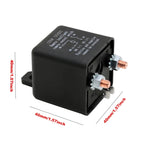Relè isolatore batteria auto 12V 120A con telecomando wireless