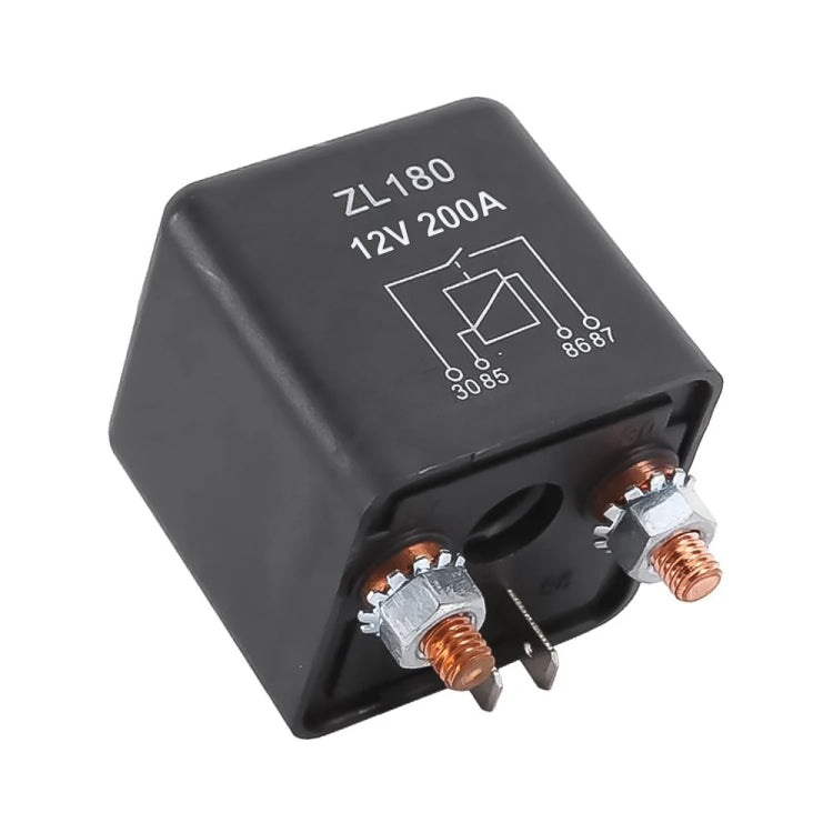 Relè avviamento auto 12V 200A con accessori