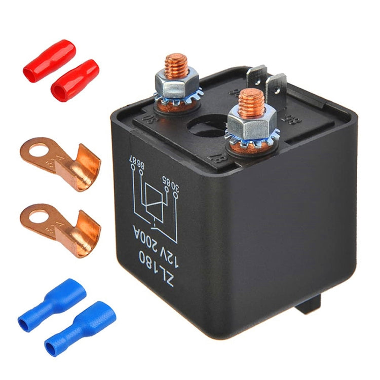 Relè avviamento auto 12V 200A con accessori