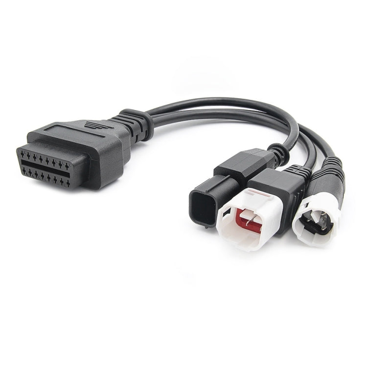 Cavo adattatore OBD II 3/4/6 pin a 16 pin per moto Honda Yamaha