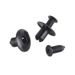 Set 100 clip rivetti fissaggio plastica per auto universali