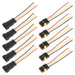 Spina impermeabile 2P per auto connettore 10 cm