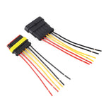 Connettore spina impermeabile 5 poli per auto 10 cm