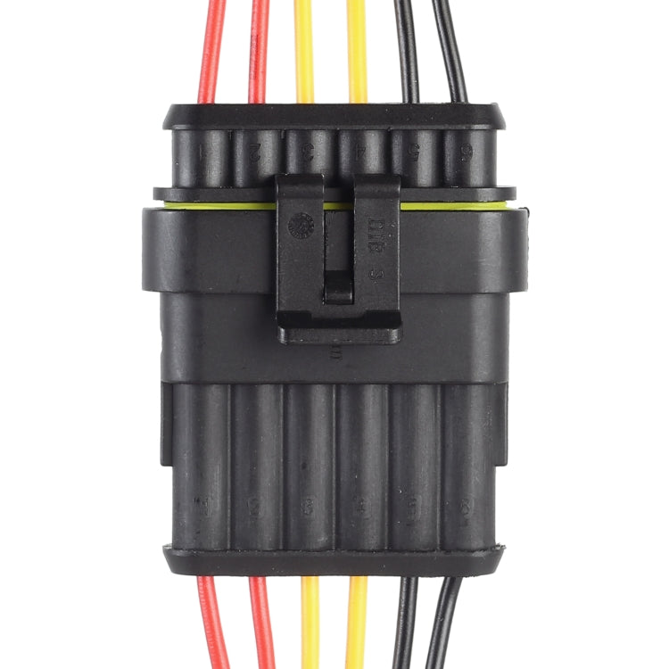 Connettore spina impermeabile 5 poli per auto 10 cm