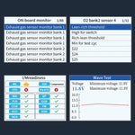 Lettore codici guasti auto OBD2 9-18V diagnostica