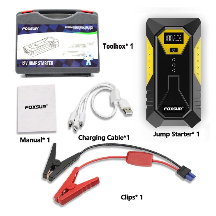 FOXSUR FJS-600 Alimentatore Avviamento Emergenza Auto