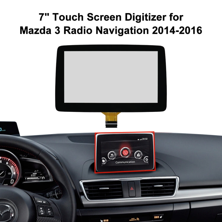 Touch screen capacitivo 7 pollici per Mazda Axela 2014-2016