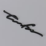 Adesivo decorativo in lega di alluminio per auto 24x6,5 cm