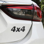 Adesivo decorativo in lega di alluminio per auto 14x8 cm