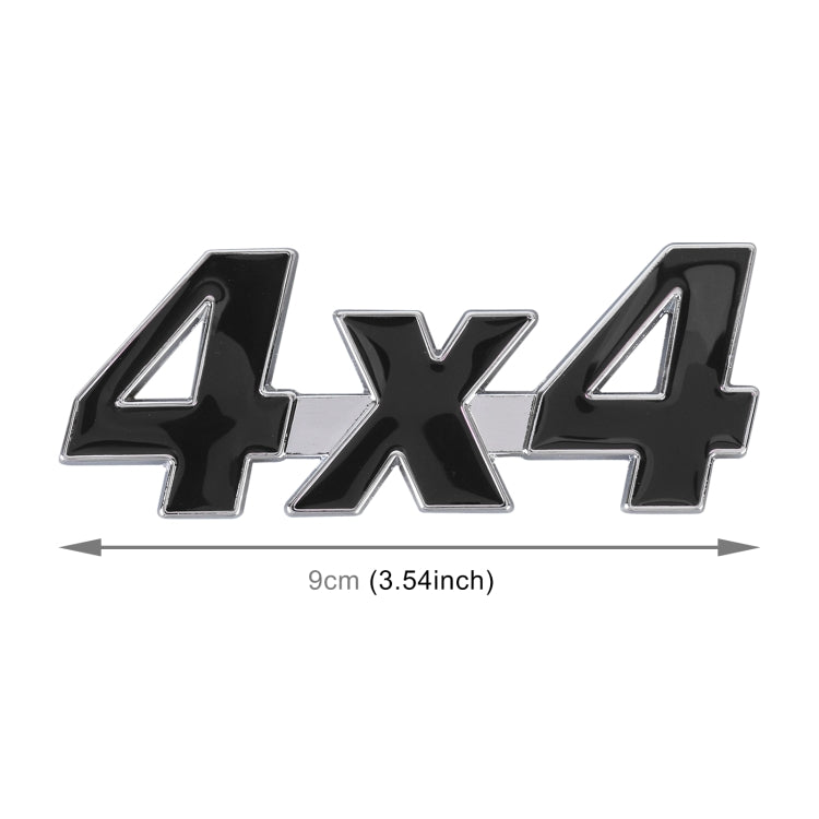 Adesivo decorativo in lega di alluminio per auto 14x8 cm