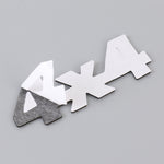 Adesivo decorativo in lega di alluminio per auto 14x8 cm
