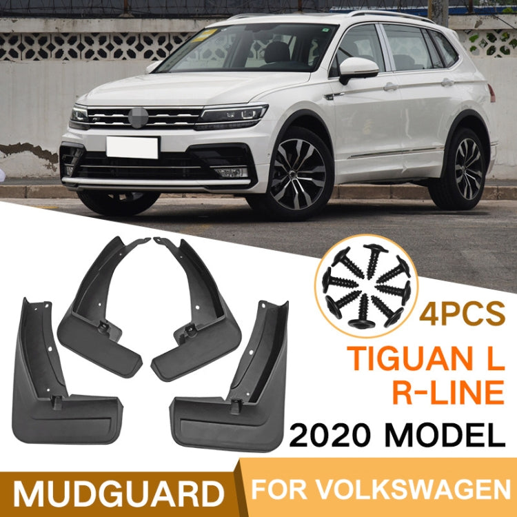 Paraspruzzi in plastica morbida per Volkswagen Tiguan 2018-2020