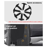 Set 4 Paraspruzzi in Plastica per Mercedes-Benz Classe A 2013-201