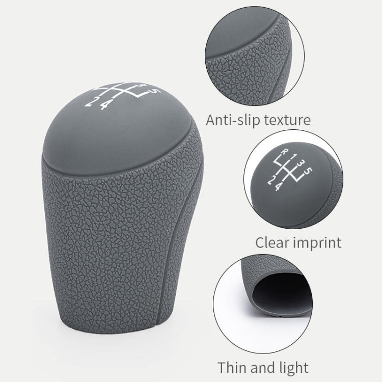 Copertura antipolvere pomello cambio 6 marce in silicone per Volk