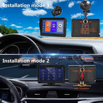 Navigatore auto wireless 7" con doppia lente P702D