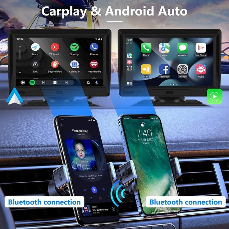 Navigatore auto wireless 7" con doppia lente P702D
