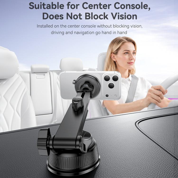 Yesido C284 Supporto per telefono magnetico 2 in 1 con ventosa per auto, C284