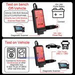 Tester diagnostico CAN OBD2 12V 24V con cavo 59 pollici