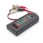 Tester di tensione per batterie auto 12V/24V