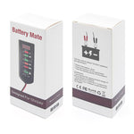 Tester di tensione per batterie auto 12V/24V