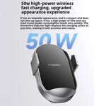 Supporto caricabatterie wireless da auto Xiaomi 50W