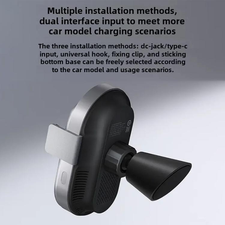 Supporto caricabatterie wireless da auto Xiaomi 50W