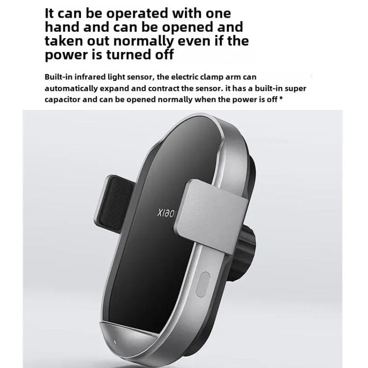 Supporto caricabatterie wireless da auto Xiaomi 50W
