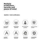 Supporto caricabatterie wireless da auto Xiaomi 50W