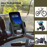 Supporto antiscivolo per telefono bici e monopattino