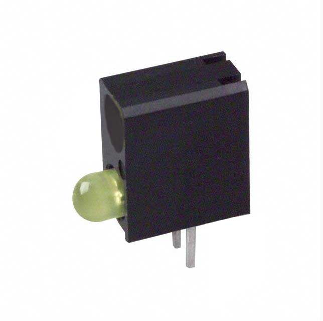 Indicatore LED giallo per PCB a 2 pin