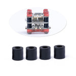 Ammortizzatori in gomma 4 mm 16x16 per controller drone FPV