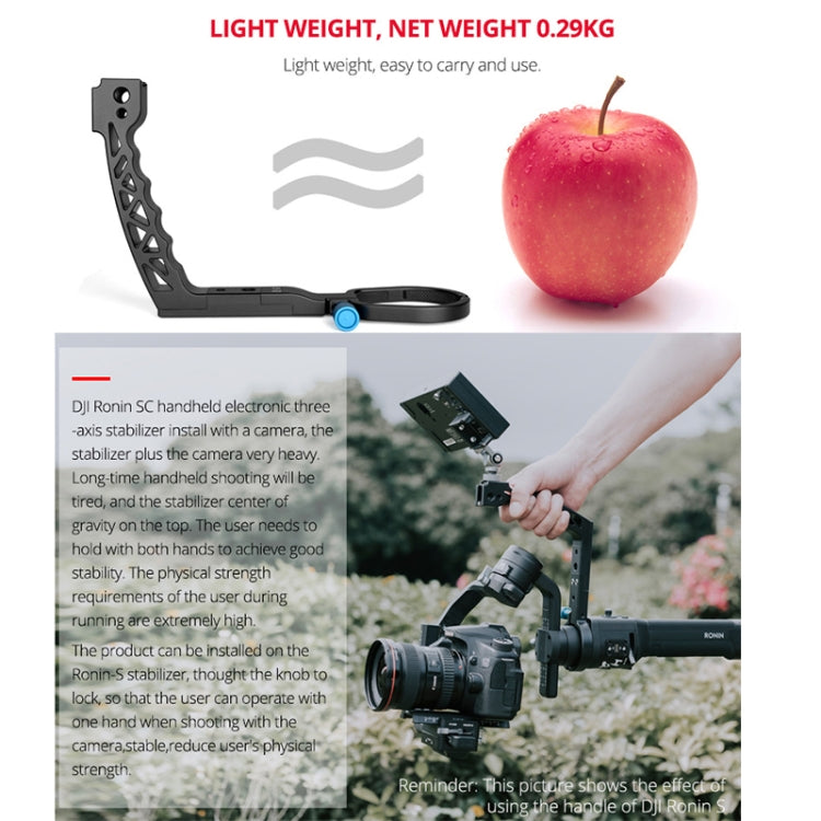 YELANGU A69 Supporto estensione con maniglia per DJI Ronin SC