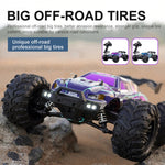 Auto radiocomandata Monster Truck 4WD 1:16 2.4 GHz blu - immagine 3